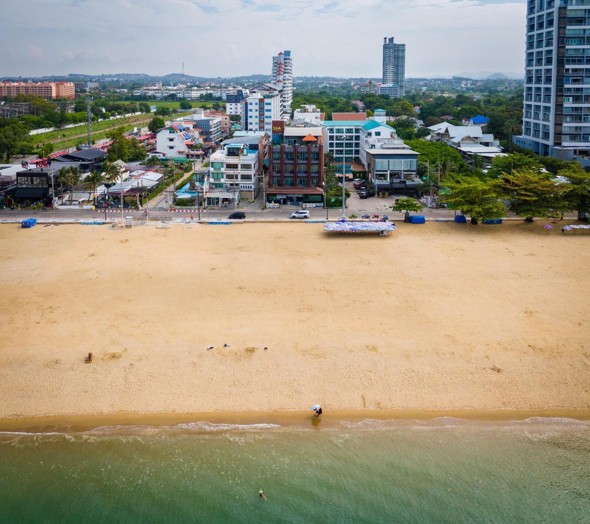 Seaside Jomtien Beach Pattaya Exterior photo